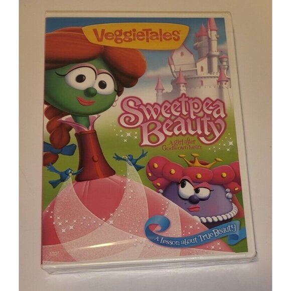 Other - VEGGIETALES SWEETPEA BEAUTY A GIRL AFTER GOD'S OWN HEART DVD 2010 SEALED